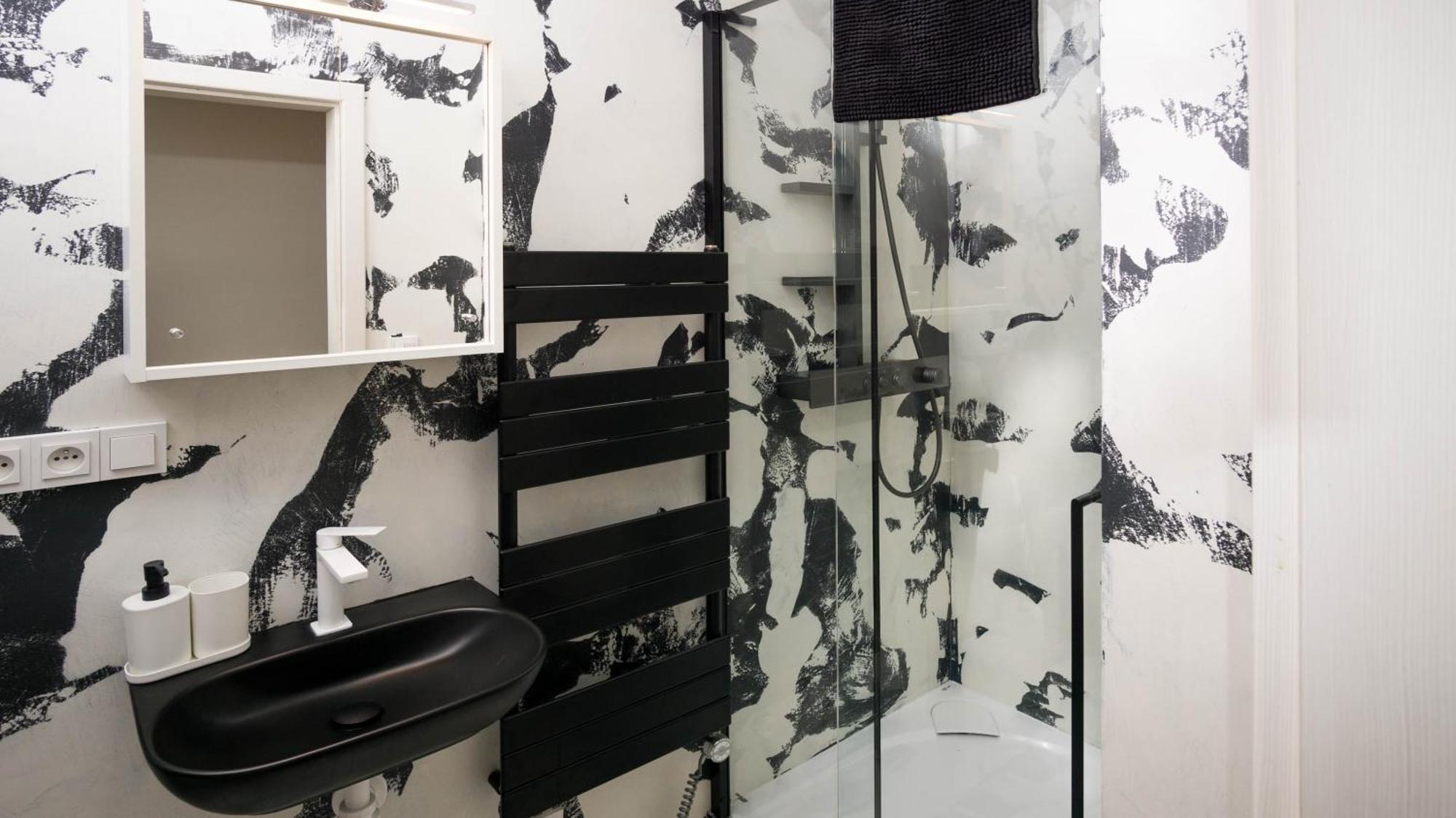 Black & White Apartment Prague By Wenceslas Square And Muzeum Zewnętrze zdjęcie