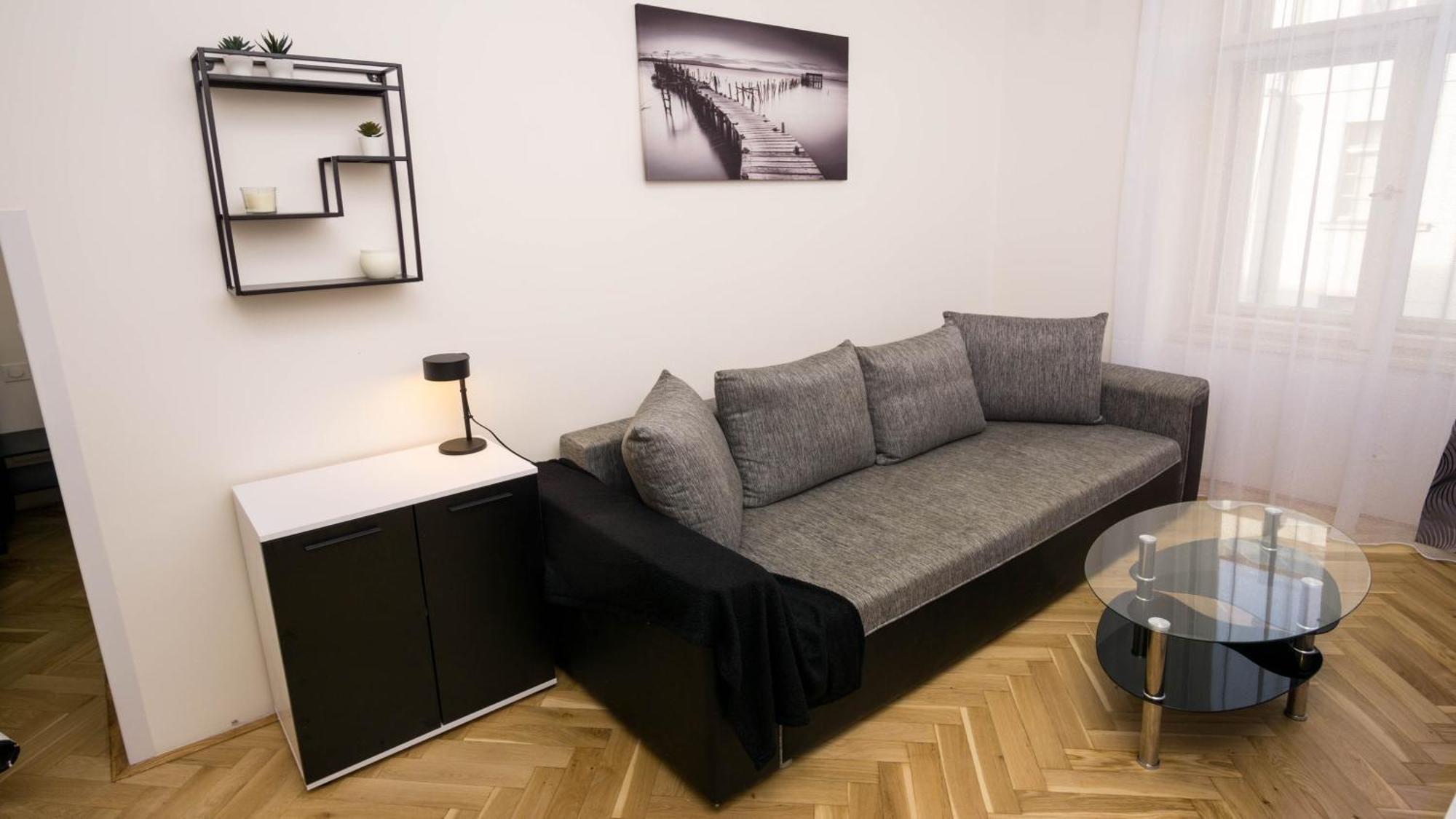 Black & White Apartment Prague By Wenceslas Square And Muzeum Pokój zdjęcie